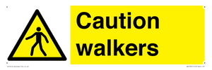 Caution walkers